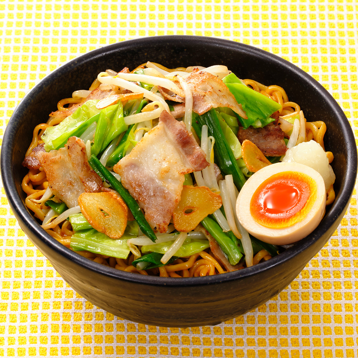 豚肉のスタミナ油そば