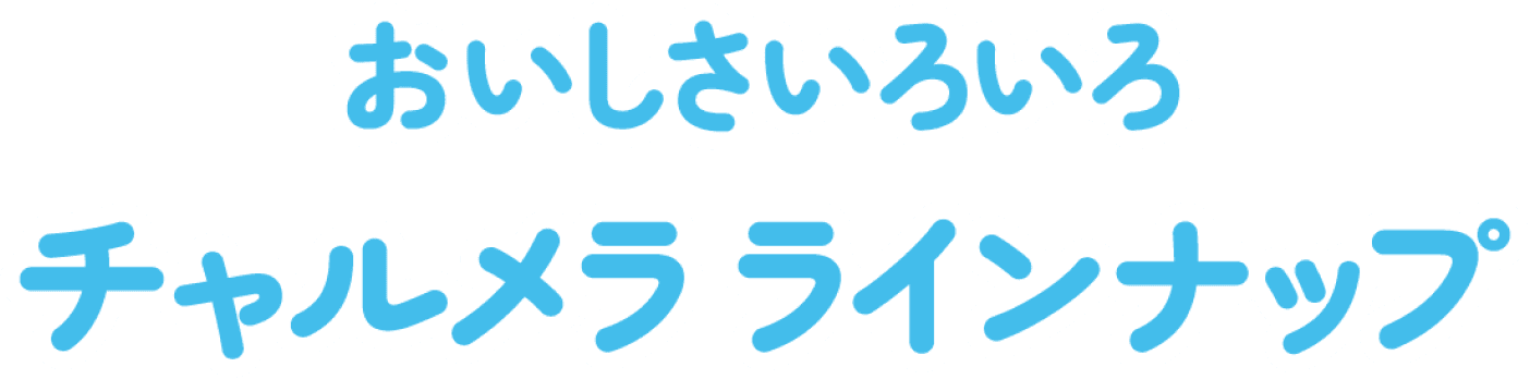 おいしさいろいろ　チャルメララインナップ