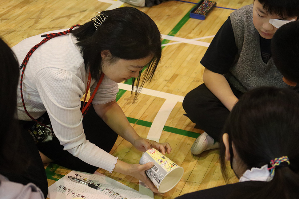 こだわりポイントを社員にプレゼン！熱が入ります。